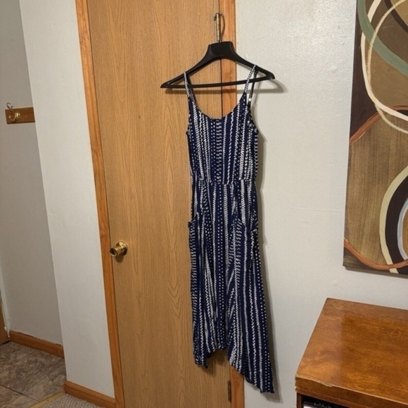 Cabi "Margherita" Small w/Geometric Print Sleeveless Mid-Calf Sundress (#5048) - Picture 1 of 4